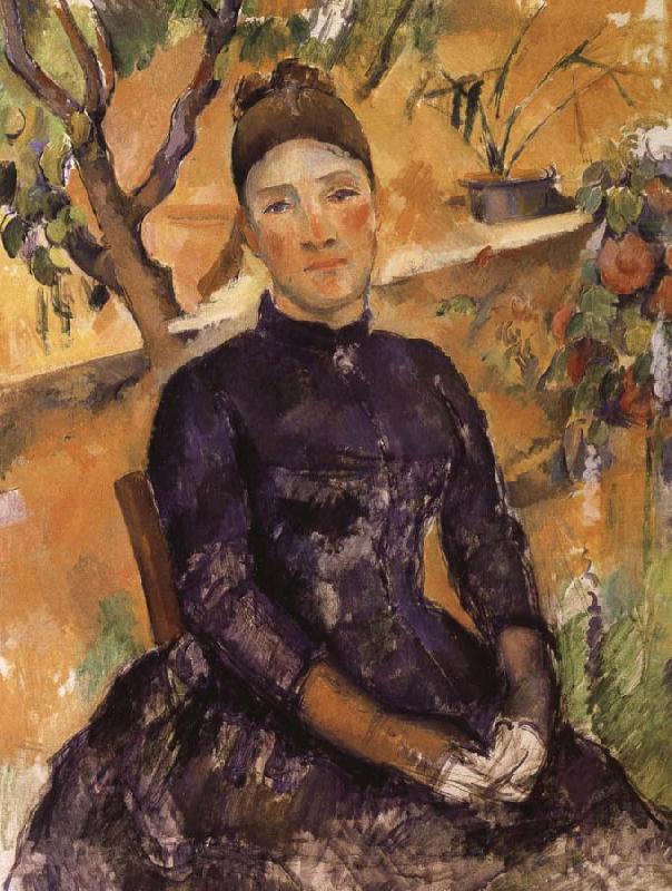 Mrs. Cezanne, Paul Cezanne